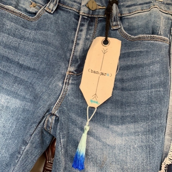 Banjara tuxedo raw hem ankle skinny jeans - Picture 4 of 11